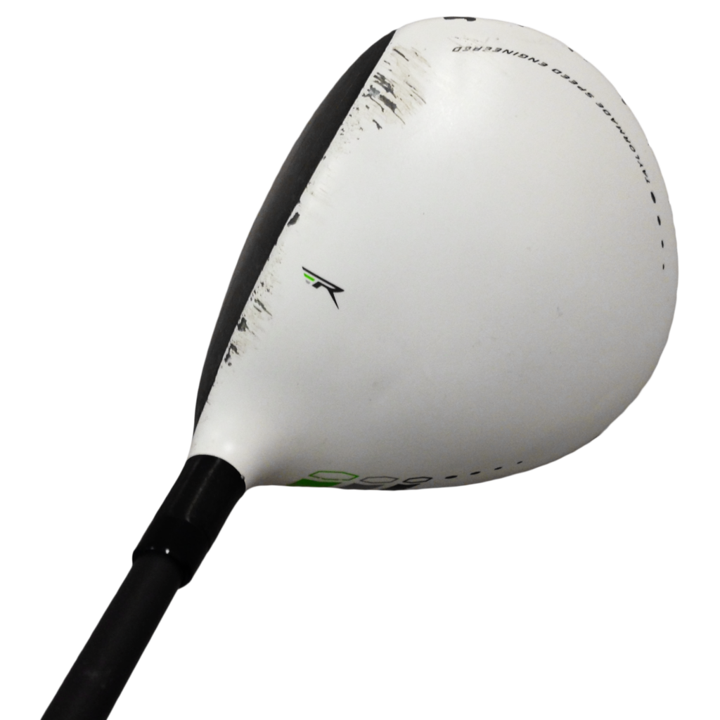 Hakker/ridser i lakken på drivere eller fairway woods